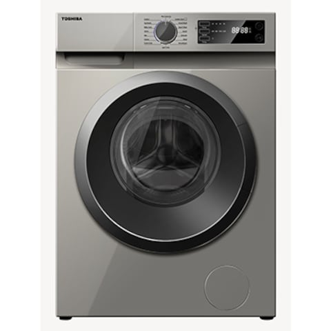 Toshiba 7kg 1200rpm Front Load Washing Machine, Silver, TW-H80S2A(Sk)