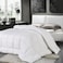 Rahalife Solid Duvet White Single 160X210 Centimeter