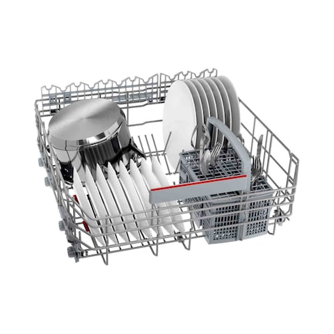 Bosch Serie 6 Dishwasher, Silver Inox, Made in Germany- SMS6ECI38M