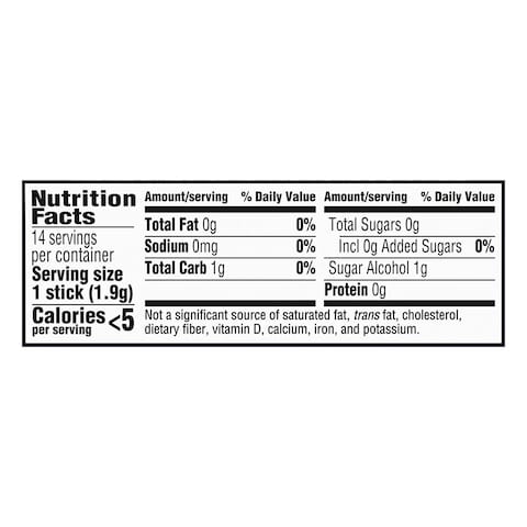 MONDELEZ TRIDENT PERFECT P/MINT14S