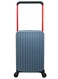 حقيبة سفر متينة للجنسين من مورانو خفيفة الوزن، حقيبة باربع بعجلات دوارة مع قفل مدمج من TSA (أزرق، حقيبة محمولة 20-بوصة)