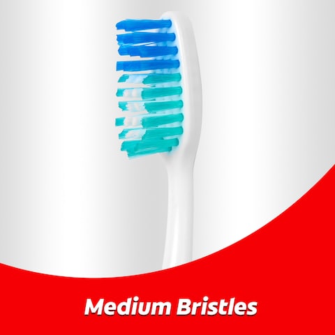 Colgate Extra Clean Toothbrush Medium 2 + 1 Piece Free