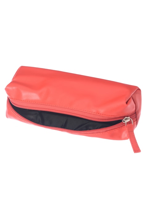 Zipper closure solid pencil case 22 cm x 7 cm