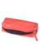 Zipper closure solid pencil case 22 cm x 7 cm