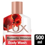 Buy Lux Perfumed Body Wash Romantic Hibiscus For 24 Hours Long Lasting Fragrance 500ml in Saudi Arabia