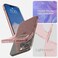 Spigen Liquid Crystal Glitter designed for iPhone 14 Pro case cover - Rose Quartz