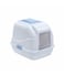 IMAC Easy Cat - Hooded Cat Toilets, Blue, 50 x 40 x 40cm