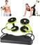 Generic Revoflex Extreme Abdominal Wheel All In One Core Muscle Roller Sculpt Your Body Dual Tension Ab Muscle Toner