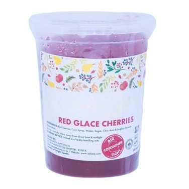 Indulge Red Glace Cherries 400g
