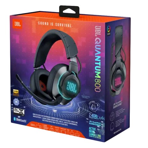 JBL Quantum 800 Wireless Gaming Headset Black