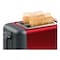 Bosch DesignLine Compact Toaster TAT3P424GB 970W Red