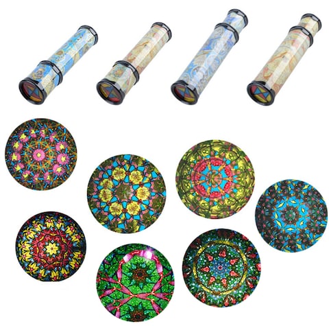 60 Pcs Classic Kaleidoscope Educational Kaleidoscope Toy Return Gift Vintage Edu