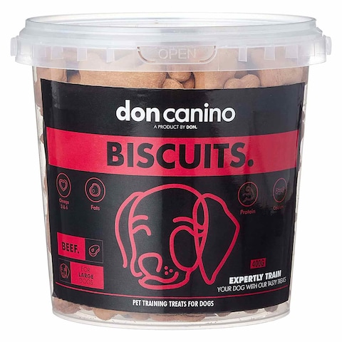 Don Canino Pet Training Biscuit Treats for Dogs - Large - 400 gram