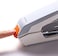 Deli 0371 Stapler, Desktop Stapler 40-Sheet Capacity Stapler (White)