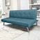 In House Sandi 2 In 1 Sofabed Linen Upholstered - Dark Green