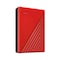 Western Digital My Passport 4TB External USB 3.0 Portable Hard Drive - Red - WDBPKJ0040BBK-WESN