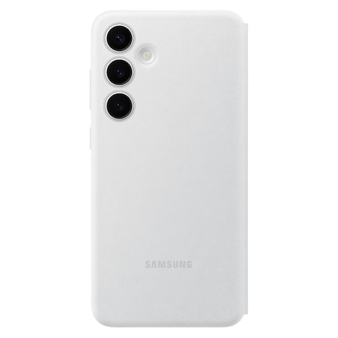 Samsung Smart View Wallet Case Cover for Galaxy S24+ White