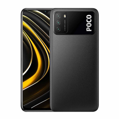 Xiaomi Poco M3 - 6.53-inch 128GB/4GB Dual SIM 4G Mobile Phone - Black