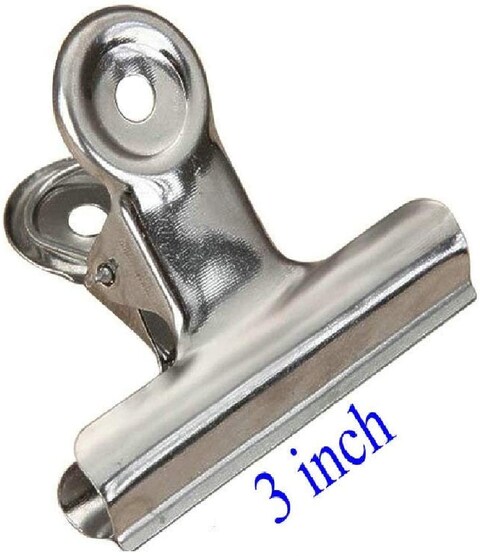 DMK Power Coopic Metal Clips 18 Packs Heavy Duty Stainless Steel Clips For Bag Background Drop All-Purpose Air Tight Seal Clip Cubicle Hooks Office School Kitchen