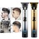 LOOX Hair Trimmer T9 Hair Clipper Rechargeable 0mm Shaving Machine Shaver Beard Professional Men Hair Cutting Machine Barbershop T9 (Silver)