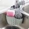 Generic-CK650 Kitchen Sink Shelf Soap Sponge Drain Rack Holder Double Decker