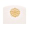 Servewell Golden Leaves Plate White 28cm