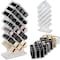 byAlegory Acrylic Lipstick Makeup Organizer   28 Space Cosmetic Storage Designed To Stand, Lay Flat or Stack (CLEAR)