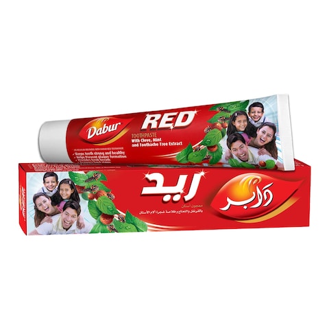 Dabur Red Ayurvedic Toothpaste for Strong Teeth and Gums - 100 gram