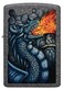 Zippo 49776 211 Fiery Dragon Design Iron Stone Windproof Lighter