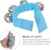 Adjustable Nylon Wrist Jingle Bells for Children - Blue