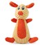 Plush Pet Squeakz Ely, Baby Piggie, Papa Piggie Dog largeToy - 2pc