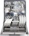 Bertazzoni Built-in built-in Dishwasher 12 Place Settings 4 Washing Programs DW60EPR/21 Silver