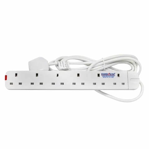 POWER KING 6IN1 EXT SOCKET 1006