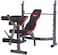 Marshal Fitness Weight Lifting Bench with Preacher Curl Leg Developer Adjustable for Olympic Workout -MfDS-620A
