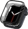 Amazing Thing Quartz Pro designed for Apple Watch Series 9/8/7 41mm case cover - Clear Black