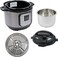 Impex EPC 8 Smart Pot 1300 Watts Electric Pressure Cooker, 8 Litre Capacity