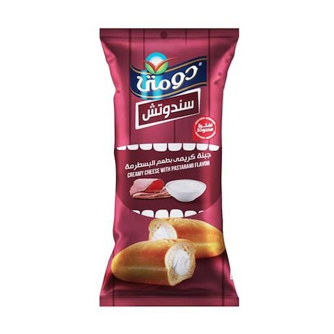 Domty Creamy Cheese Sandwich with Pastrami Flavor - 1 Piece