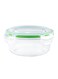 Royalford Round Airtight Container Clear/Green