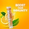 Activise Vitamin C 1000mg Orange Flavour Effervescent 20 Tablets