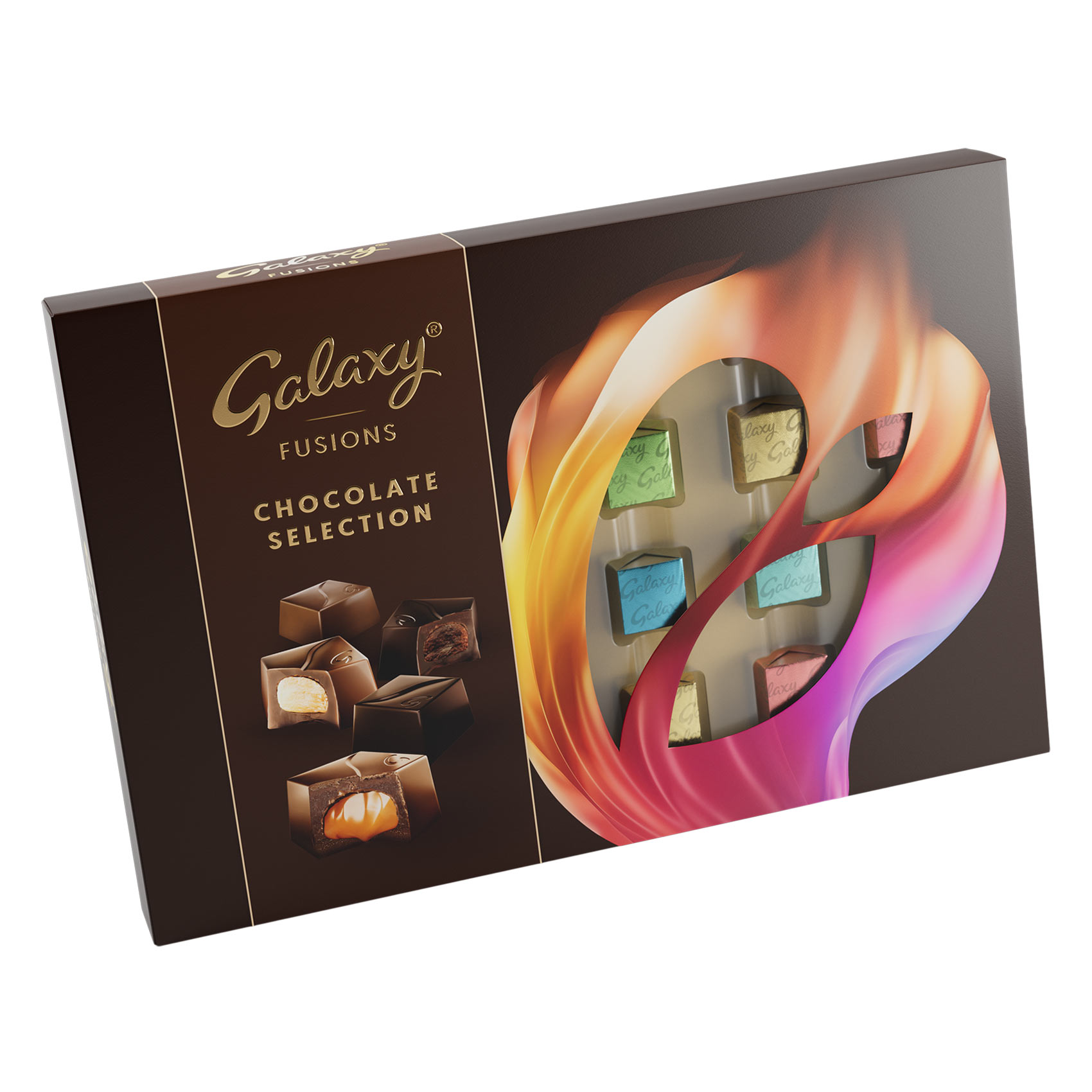 Galaxy Fusions Assorted Chocolate Selection, 24 Pieces, 271g