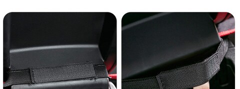 Car Seat Gap Storage Organizer Made With High Quality Material With Adjustable Strap.