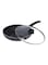 Delcasa Aluminium Frypan With Glass Lid Black 26centimeter