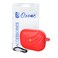 Ozone - Parttern Design Silicone AirPod Pro Case with Hook Keychain Ring Protective Cover for AirPod 3 / Airpod Pro [Front LED Visible] - Red