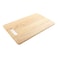 WTL Rectangular Wooden Cutting Board Beige 25x39x1.5cm