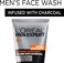 L'Or&eacute;al Paris Skincare Men Expert Hydra Energetic Facial Cleanser With Charcoal For Daily Face Washing, 5 Fl. Oz.