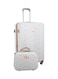 Star Line Star Line 5 Pieces Luggage Trolley Bags Set Beige/Khaki
