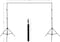 Coopic S02 200cm*210cm/2mx2m Aluminium Alloy Photo Video Studio Background Stand With 4Pcs Steel Clamp Clips And Carrying Bag For Adjustable Photography Video Muslin Backdrop Support