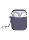 Generic Protective Cover For Apple AirPods With Holder Grey