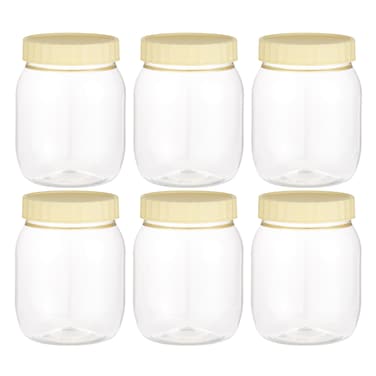 سانبيت طقم علب بلاستيكية 500 مل × 6 قطع