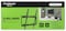 Terminator brand tv wall mount 32 to 55 inch, tilt type